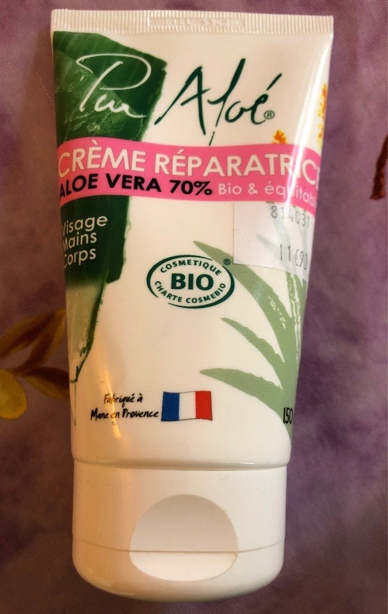 Crème réparatrice aloe vera 70% - Product - fr