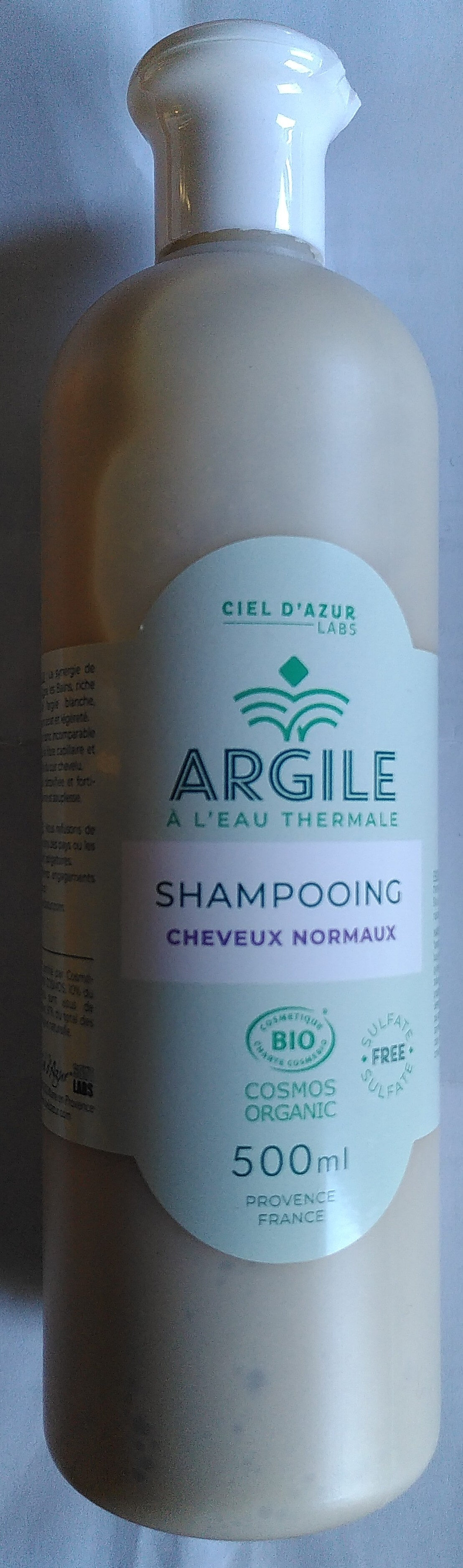 Shampooing cheveux normaux argile à l'eau thermale - Produit - fr