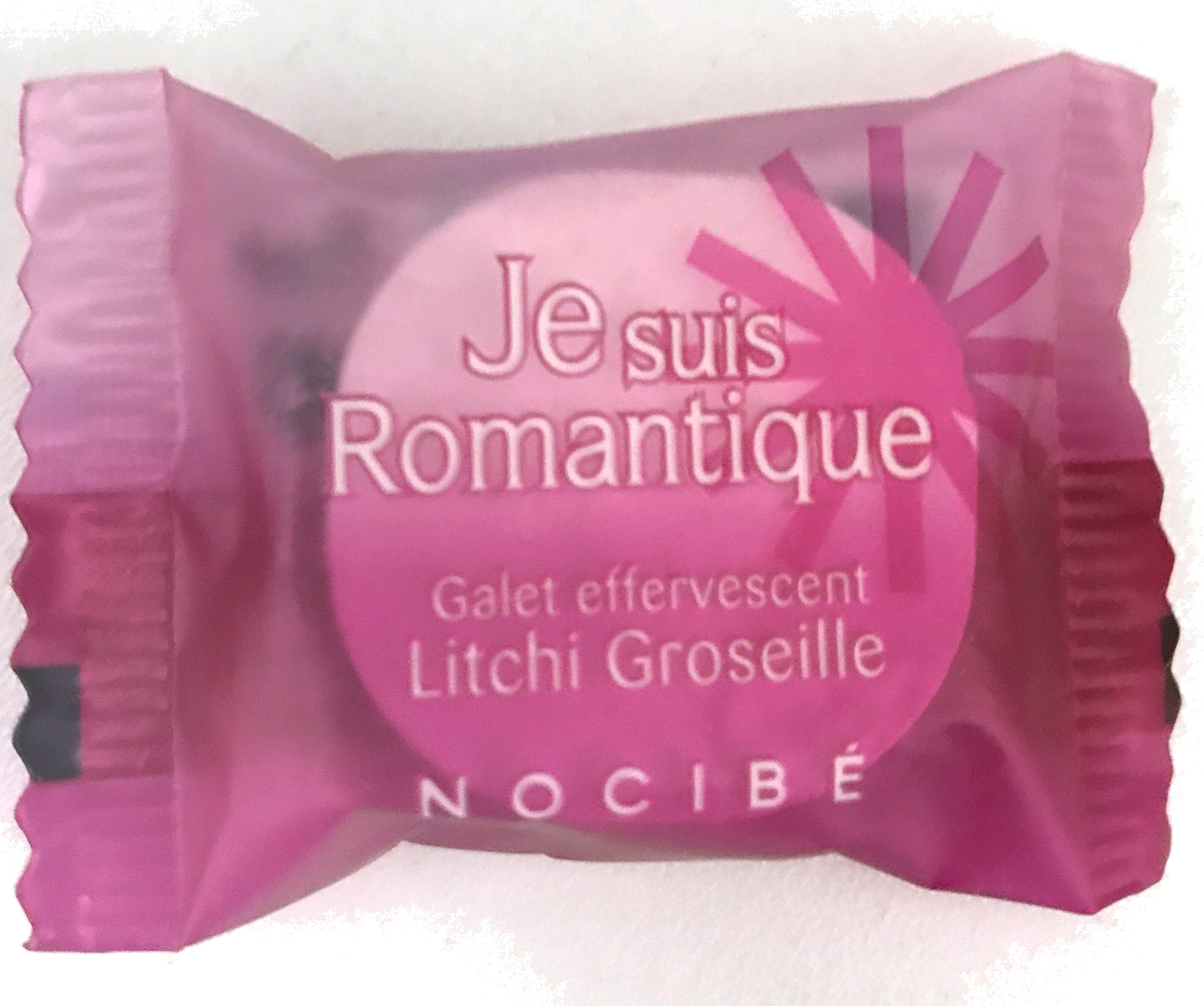 Je suis Romantique Galet Effervescent Litchi Groseille - Product - fr