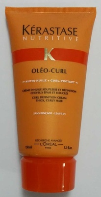 Oléo-Curl Crème d'huile souplesse et définition - Product