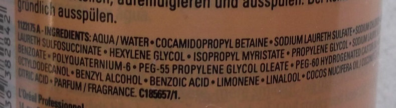 Nutrifier Glycerol + Coco Oil - Ingredients - fr