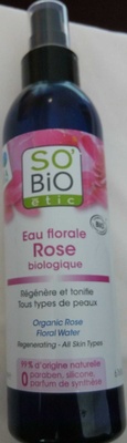 Eau florale Rose biologique - Produit - fr