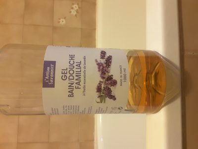 Gel bain/douche familial à l'huile essentielle de lavandin - 1