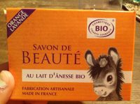 Savon de beauté au lait d ânesse bio - Product - fr