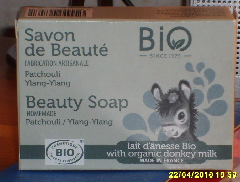 Savon de beauté Patchouli Ylang-ylang Lait d'ânesse bio - Product - fr
