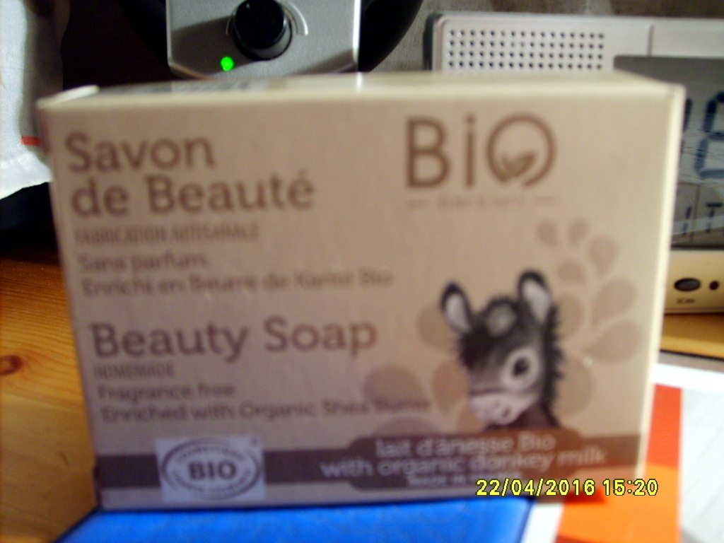 Savon de beauté sans parfum au beurre de karité bio lait d'ânesse bio - Product - fr
