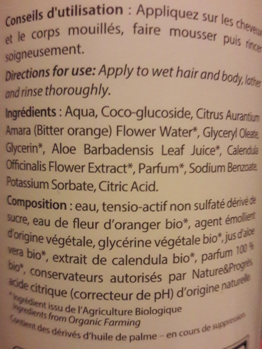 Santé Et Beauté / Hygiène Personnelle / Cosmétiques - Ingredients - fr