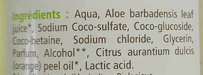 Shampooing gel douche Aloe vera - 2