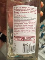 Shampooing Douche Fruits D'été Bio - 1L - Ce'Bio - 製品 - fr