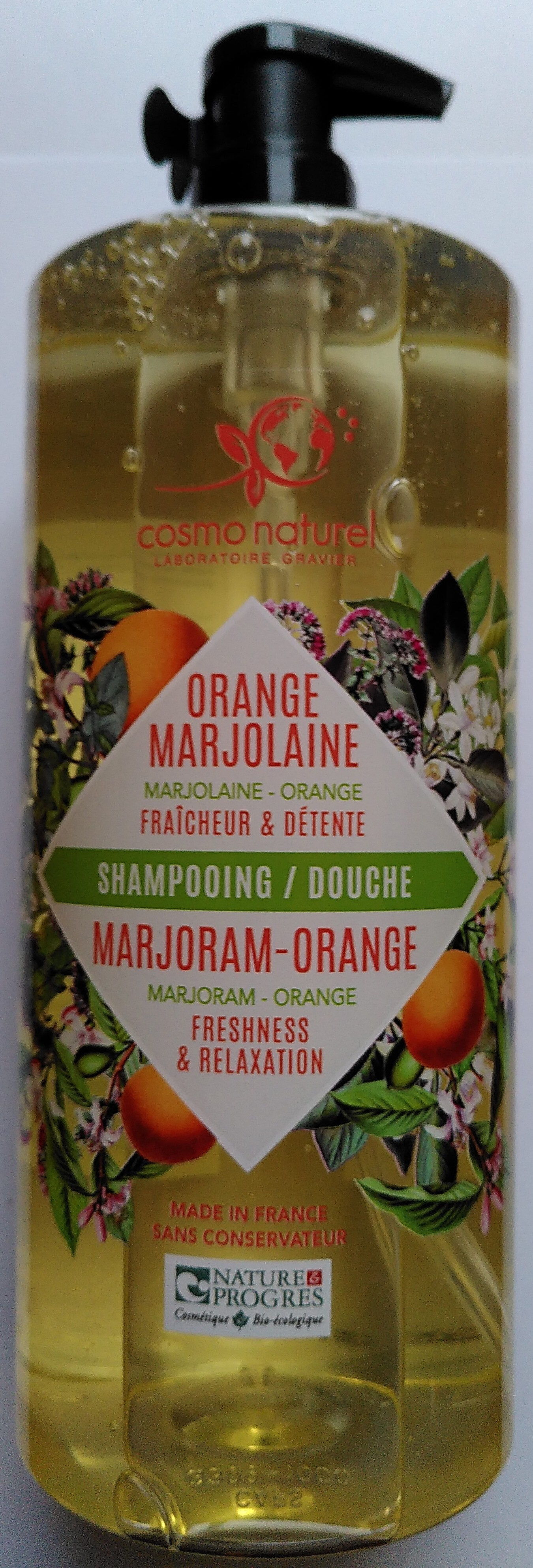 Shampoing/douche orange marjolaine - Produto - fr