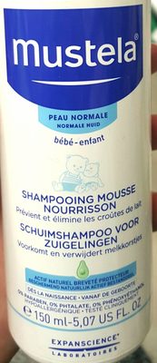 Mustela Shampooing Mousse Nourrisson - Produit - fr