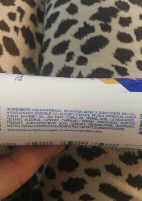 mustela lait de toilette - Ingredients - en