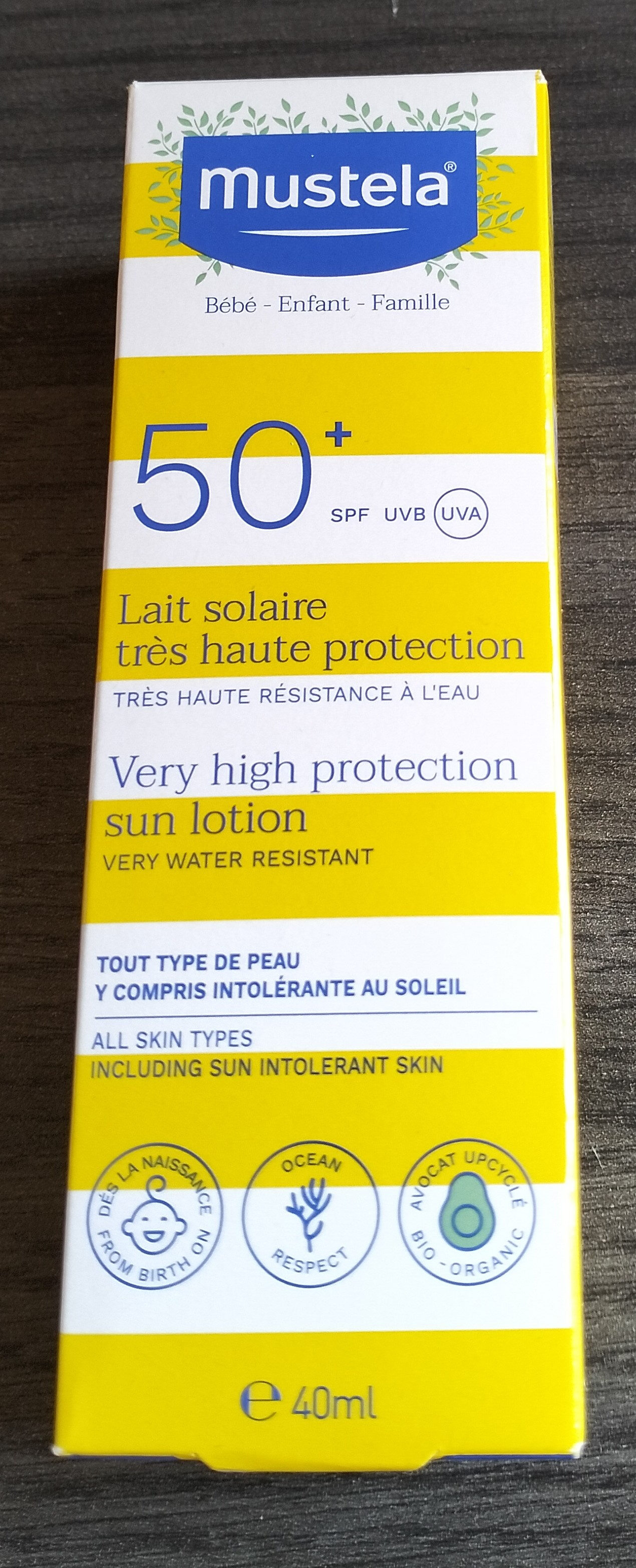 Lait solaire très haute protection SPF50+ - Tuote - fr