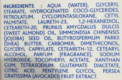 Hydra Bébé Crème visage - Ingredients - fr
