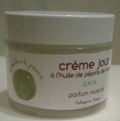 Gaïa : crème jour à l'huile de pépins de raisin parfum muscat - Produto - fr