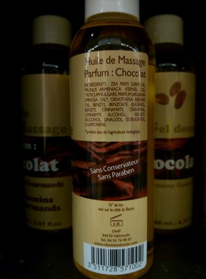 Huile de massage parfum Chocolat - 2