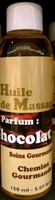 Huile de massage parfum Chocolat - Product - fr