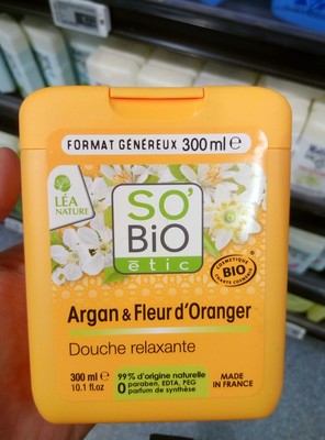 Douche Crème Argan & Fleur d'Oranger - 2