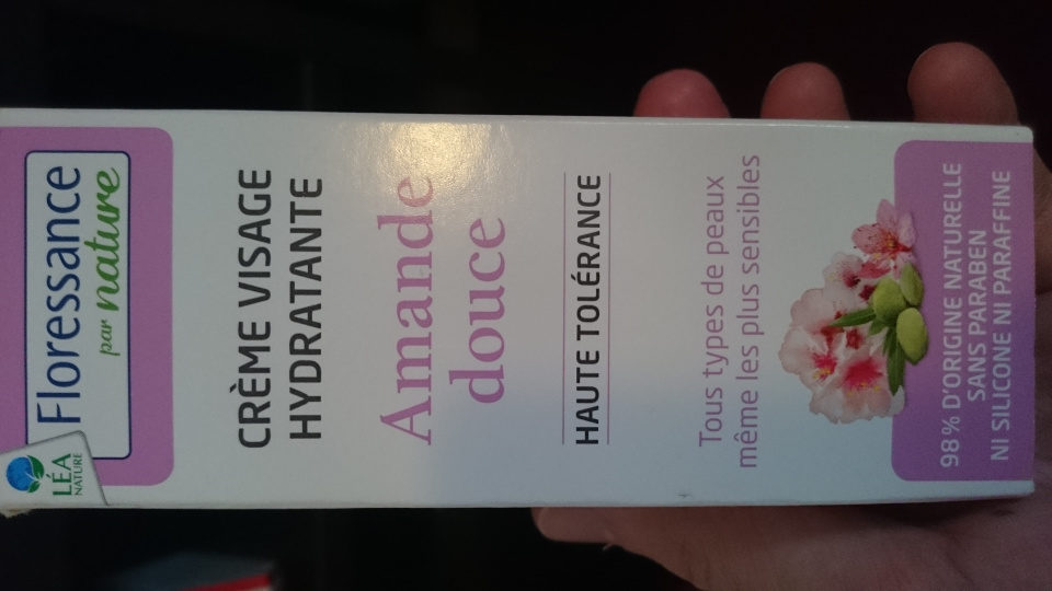 crème visage hydratante Amande douce - Produit - en