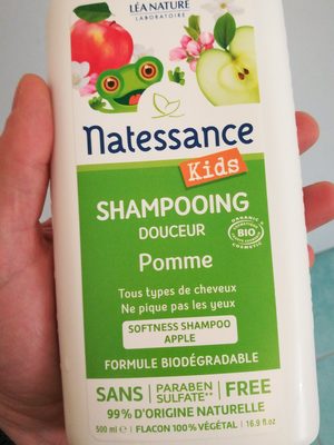 natessance kids shampooing douceur - 1