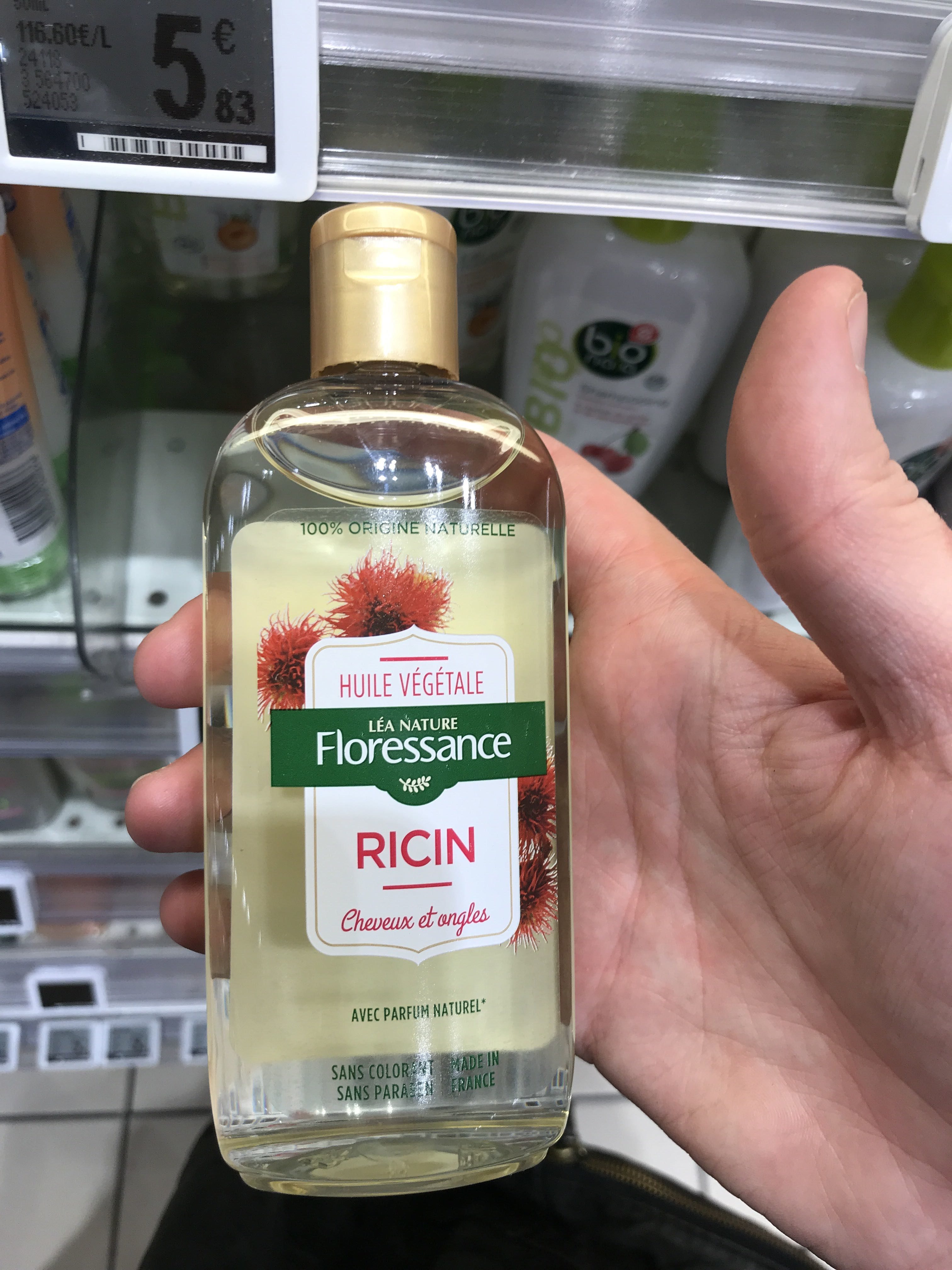 Huile végétale ricin - Produkt - fr