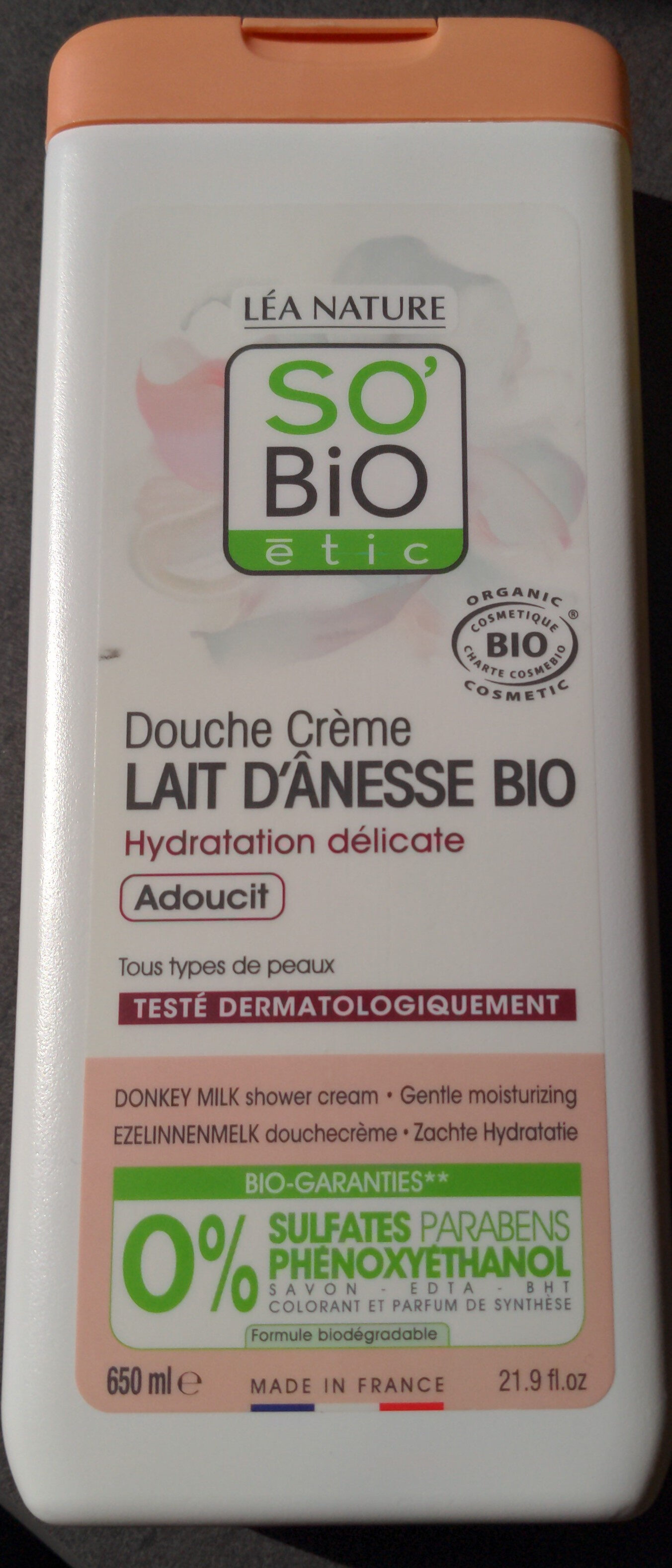 Douche crème lait d'ânesse - Product - fr