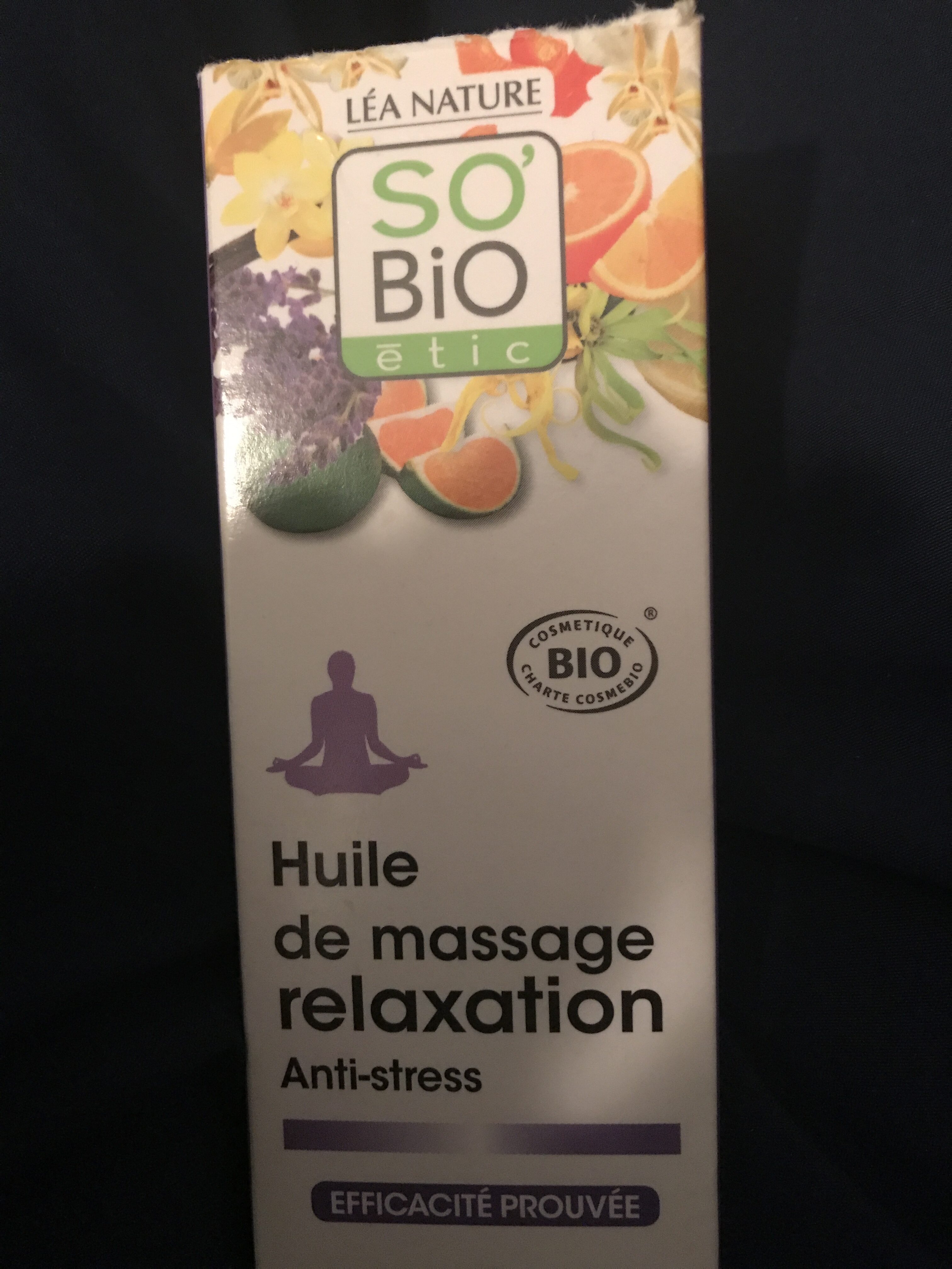 Huile de massage relaxation - Продукт - fr