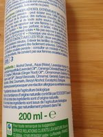 Spray Purifiant Aux 7 Huiles Essentielles Bio - Ингредиенты - fr