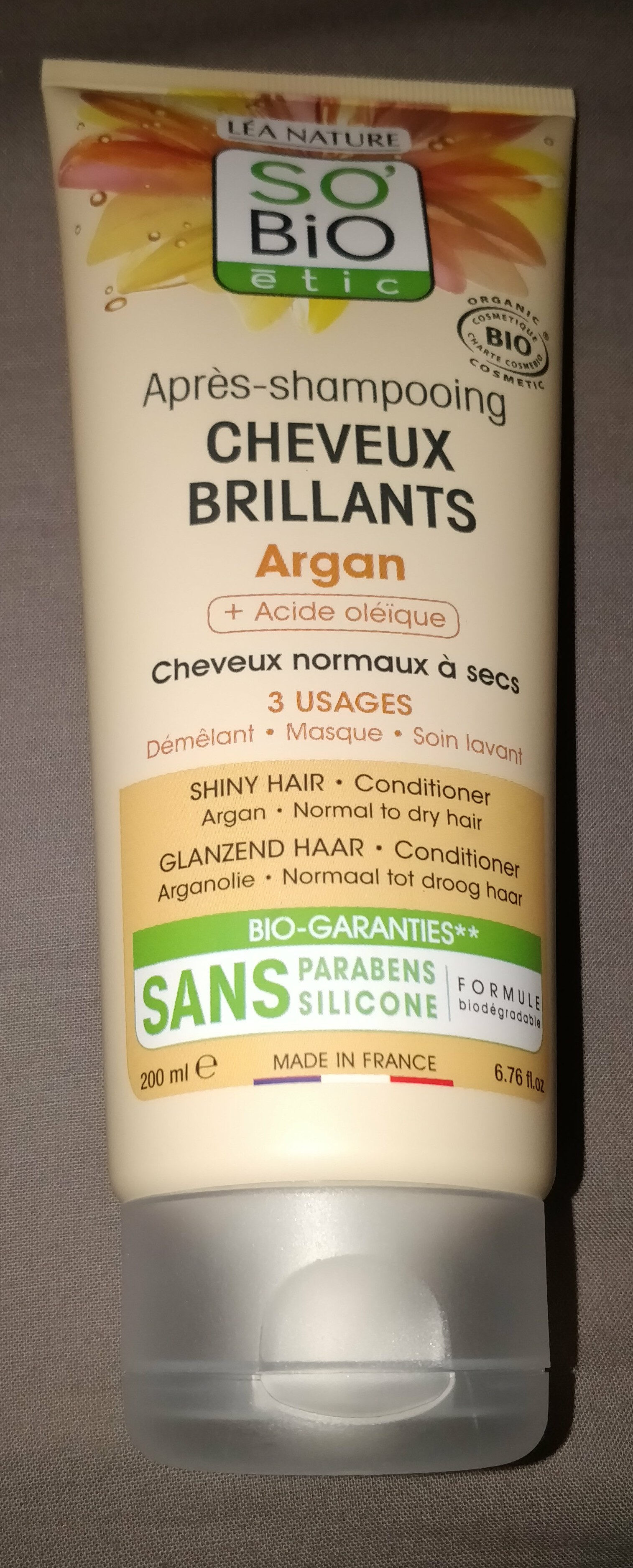Après-Shampoing Cheveux Brillants - Produit - fr