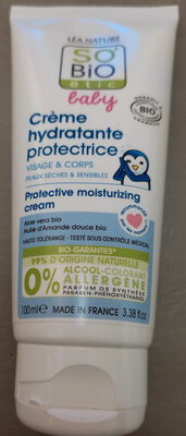 crème hydratante protectrice bio - Product - fr