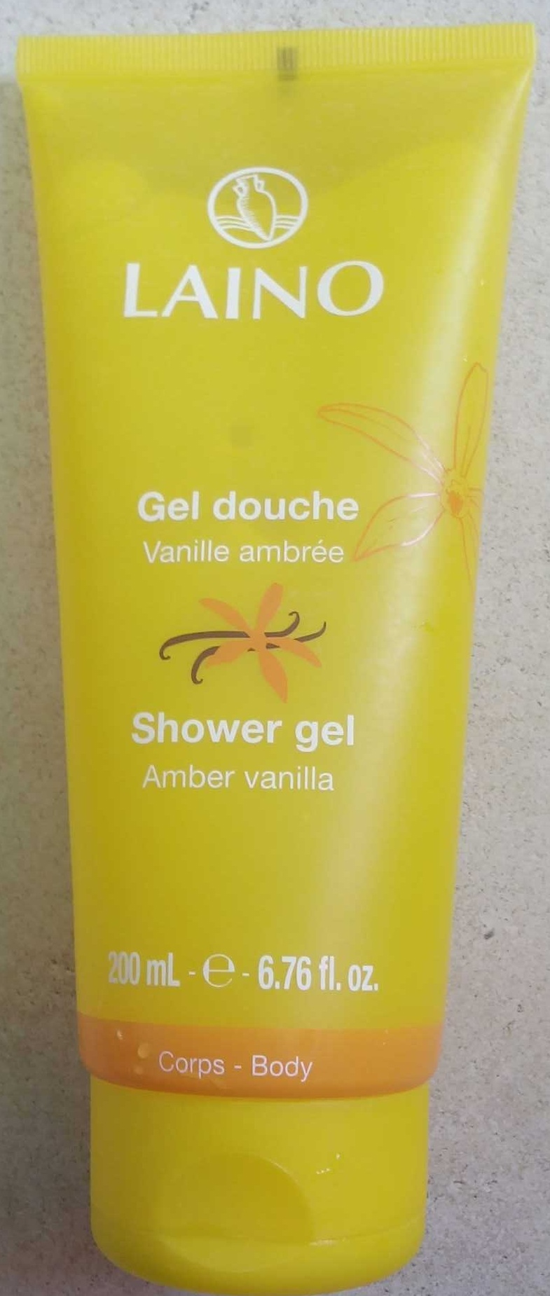 Gel douche Vanille ambrée - Product - fr