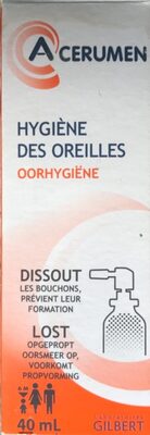 A CÉRUMEN - Hygiène des oreilles - Produit - fr