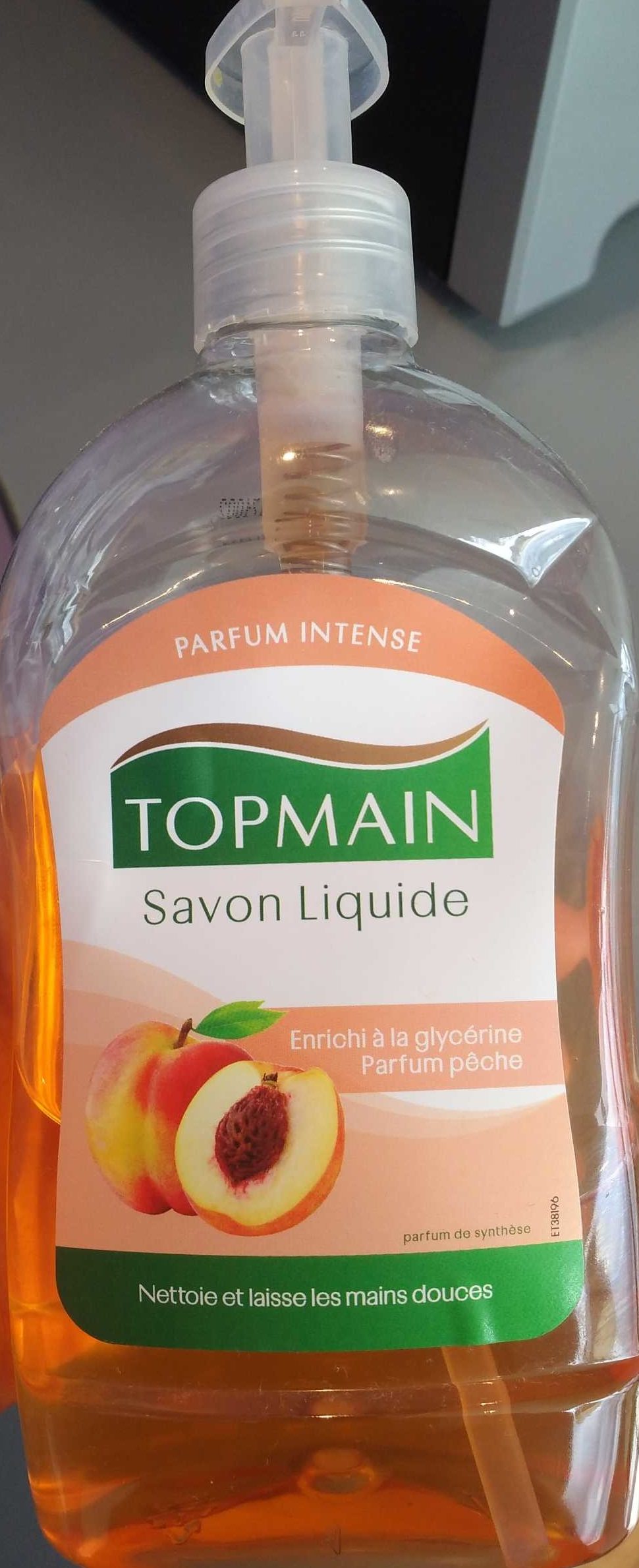 Savon liquide parfum pêche - Product - fr