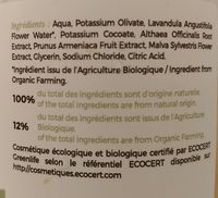 Savon Liquide Neutre - Ingredientes - fr