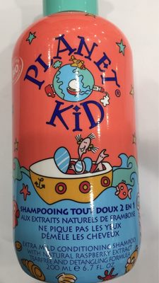 Planet Kid - Shampoing Framboise Démêlage Bio - Product - fr