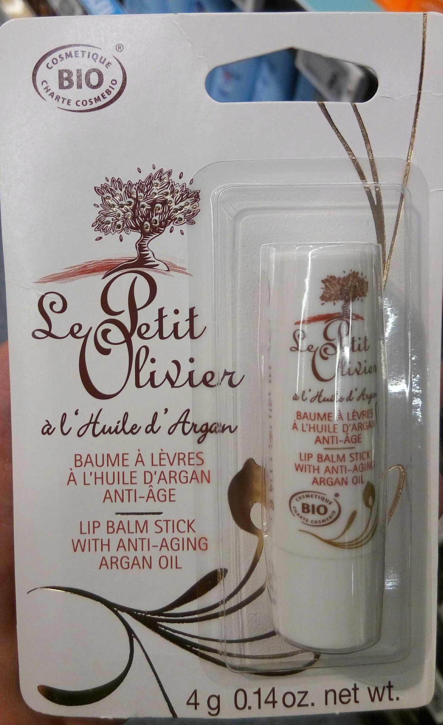 Baume à lèvres à l'huile d'argan anti-âge - Product - fr