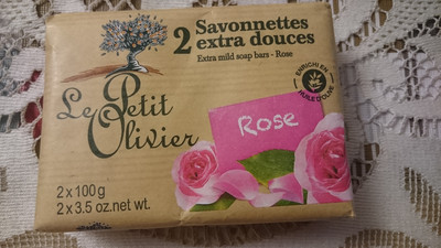 Savonnettes Extra douce Rose - 1