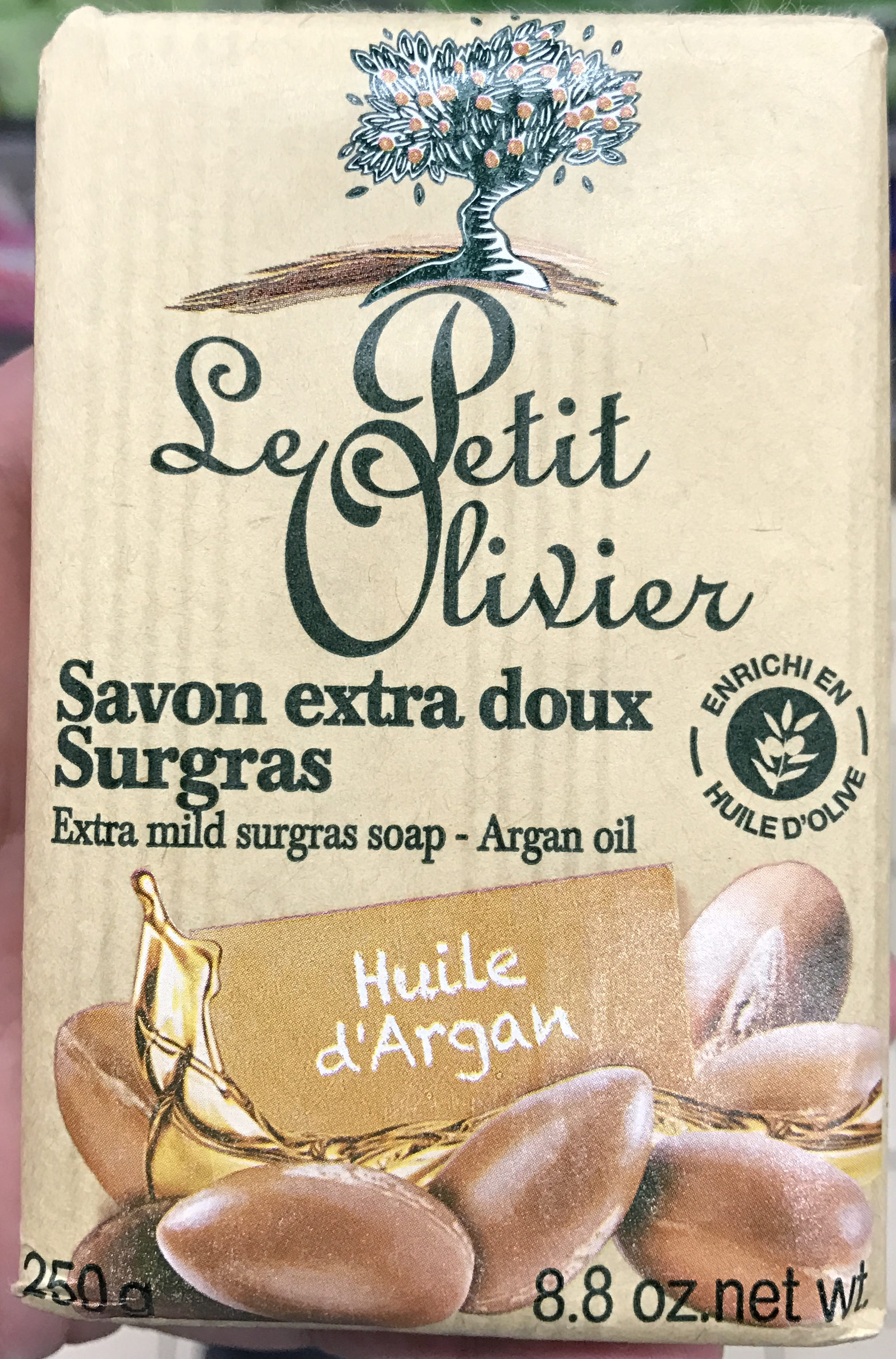 Savon extra doux Surgras Huile d'Argan - Product - fr
