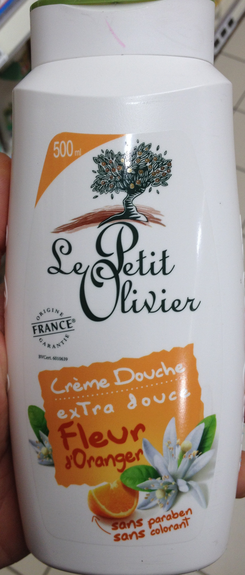 Crème douche extra douce à la fleur d'oranger - Product - fr
