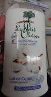 Crème douche extra douce Lait de coton - Product - fr