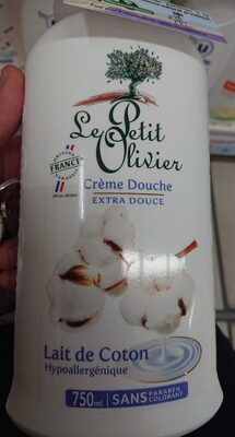 Crème douche extra douce Lait de coton - Produit - fr