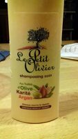 Shampooing soin aux huiles d'Olive Karité Argan - Produit - fr