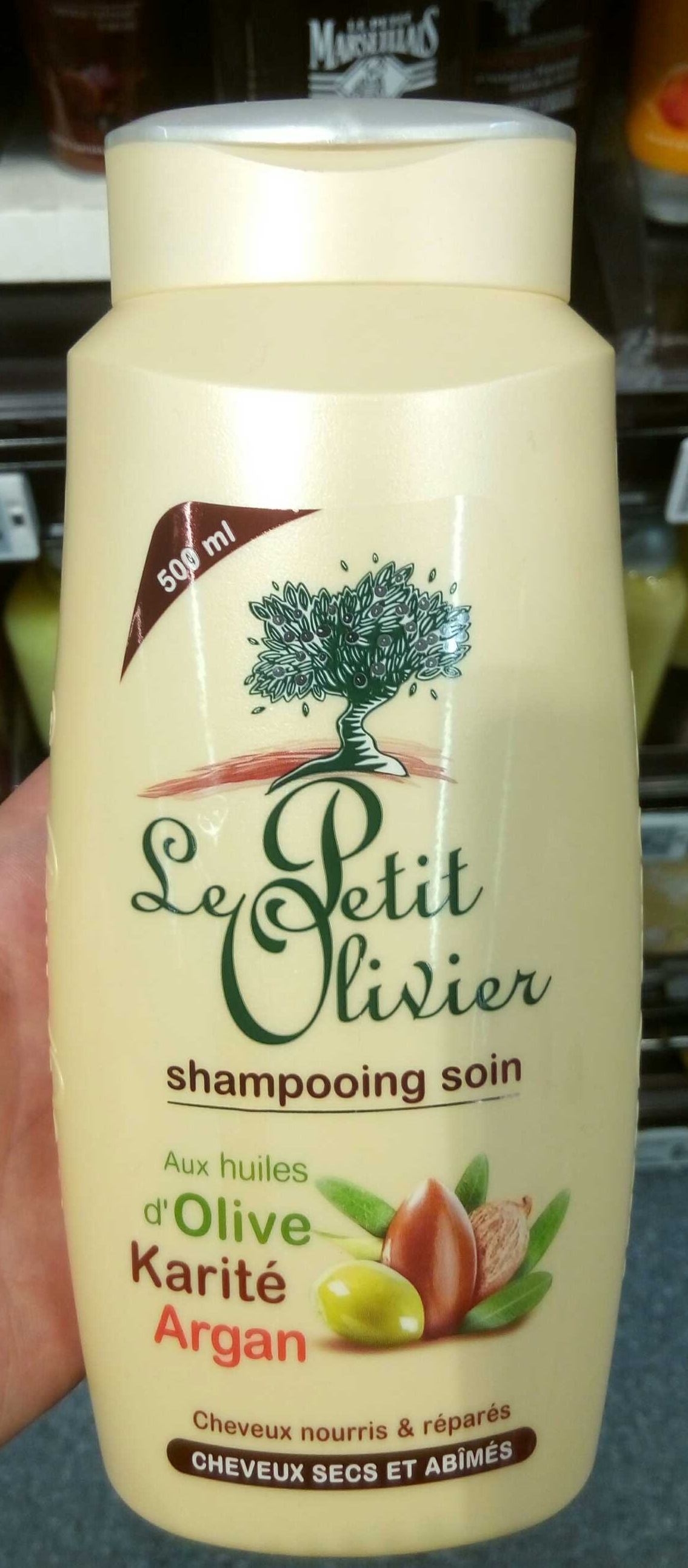 Shampooing soin aux huiles d'Olive Karité Argan - Tuote - fr