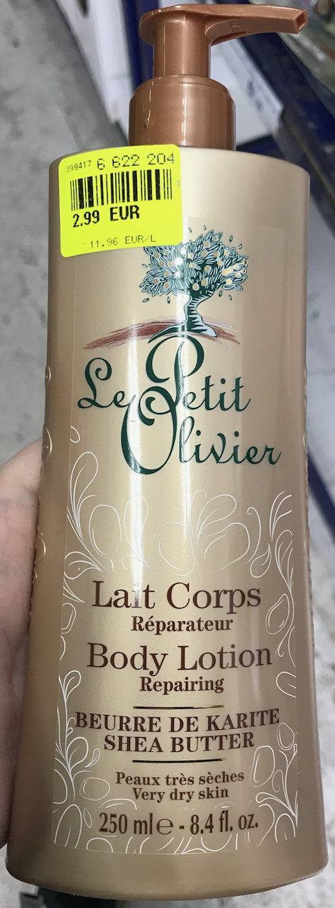 Lait Corps Réparateur Beurre de Karité - Продукт - fr