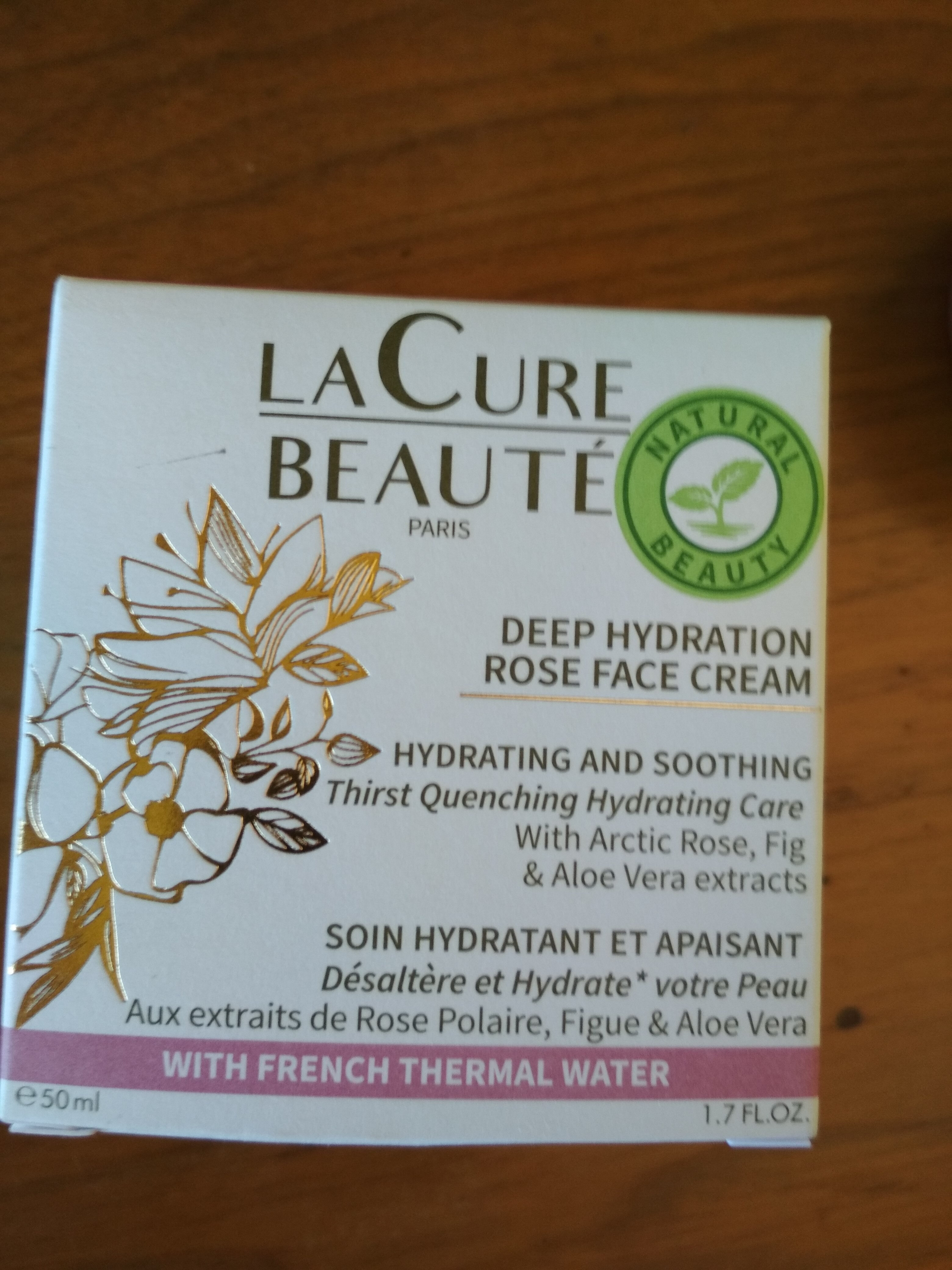 deep hydration rose face cream - Product - lt