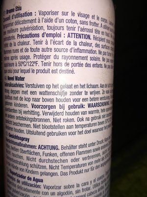 Brume eau pure - Inhaltsstoffe - fr