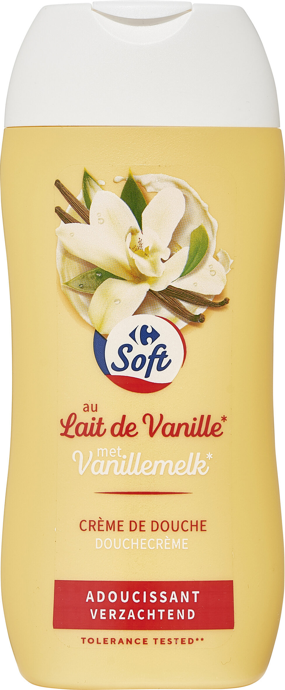 Crème de douche Lait de vanille et miel adoucissante - Product - fr