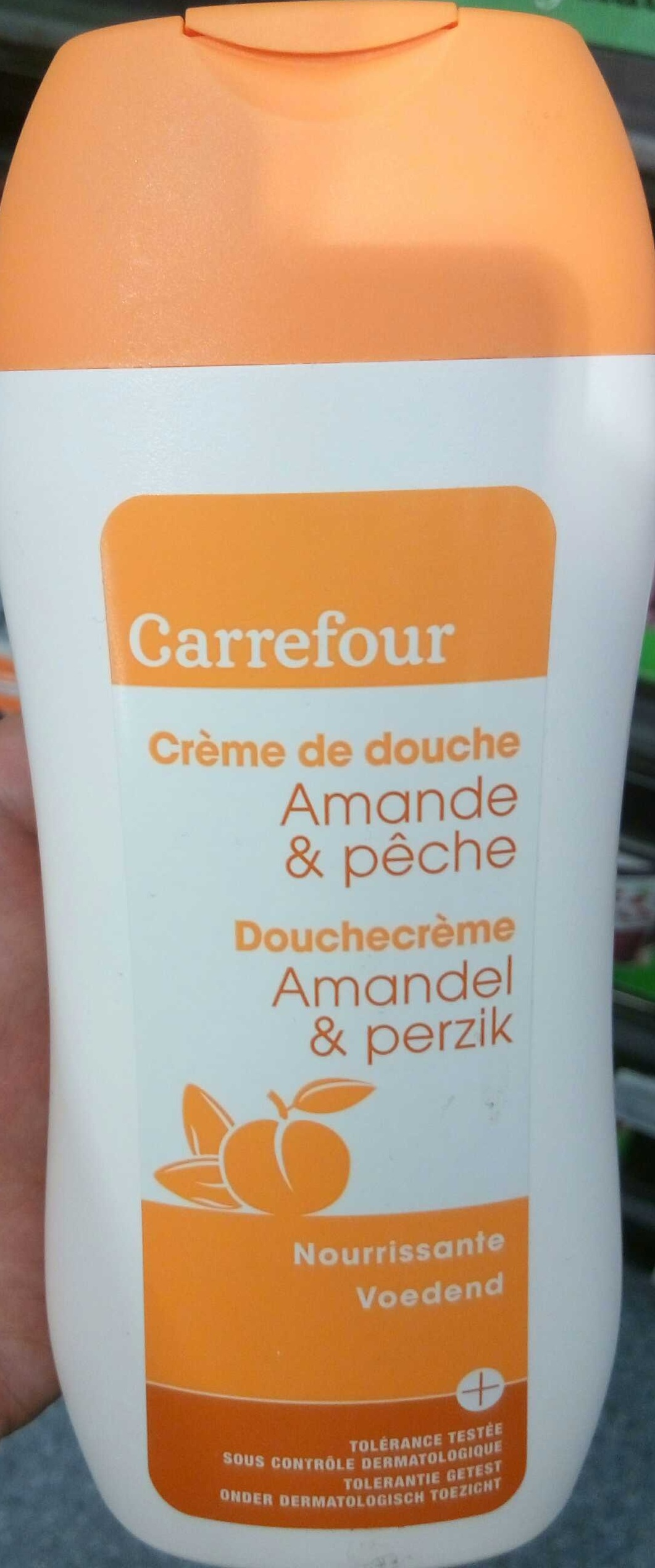 Crème de douche Amande & pêche nourrissante - Product - fr