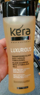 Luxurious Shampooing elixir aux 3 huiles fabuleuses - Product