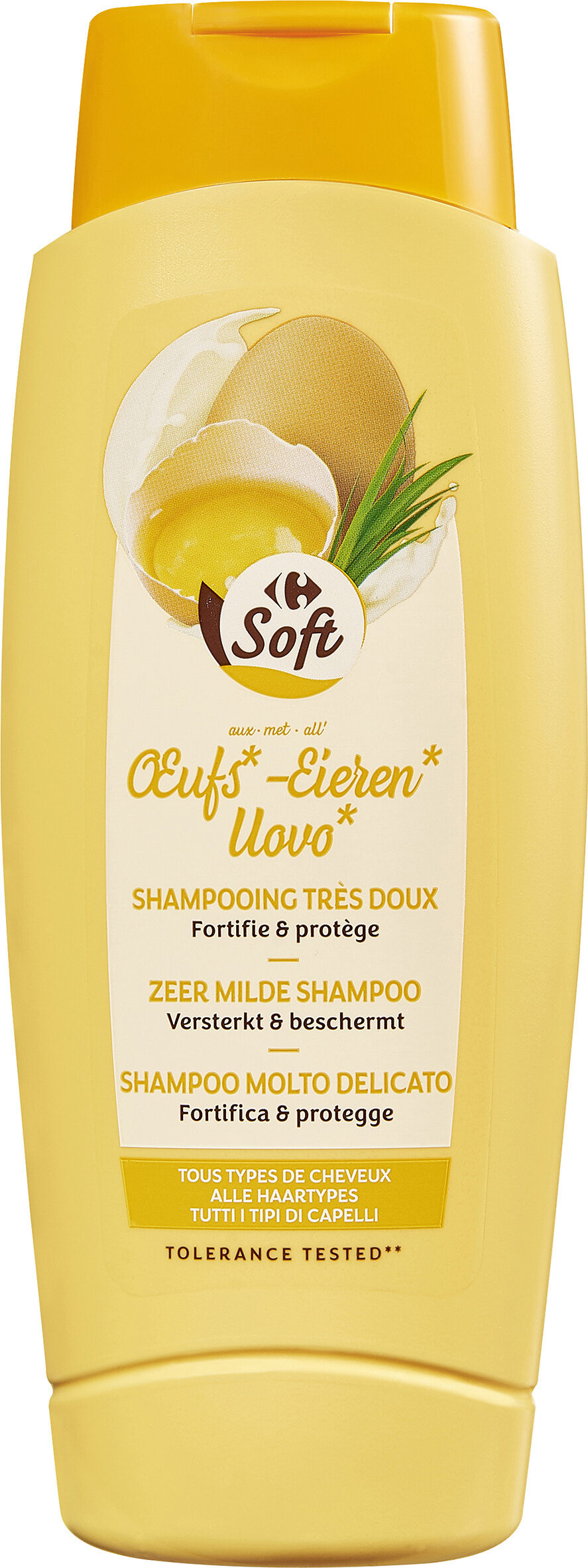 Carrefour Shampooing fortifiant aux œufs - Tuote - fr